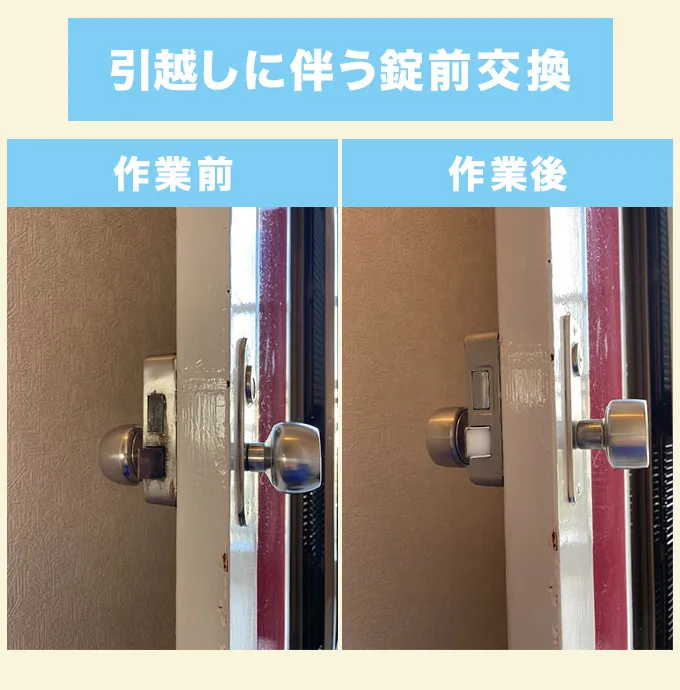 吹田市　トイレの解錠と錠前交換